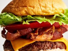 Cheesy Burger..
