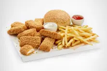 وجبة دجاج مسحب – ١٠ قطع - حراق