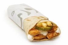 Albaik Shawerma With Garlic Sauce - Spicy