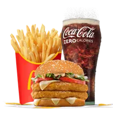 وجبة بيج تايستي تشيكن دبل اب