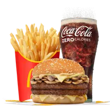 وجبة بيج تايستي مشروم دبل اب