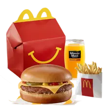 Cheeseburger With Fries