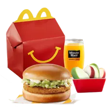 Chickenburger With Apple