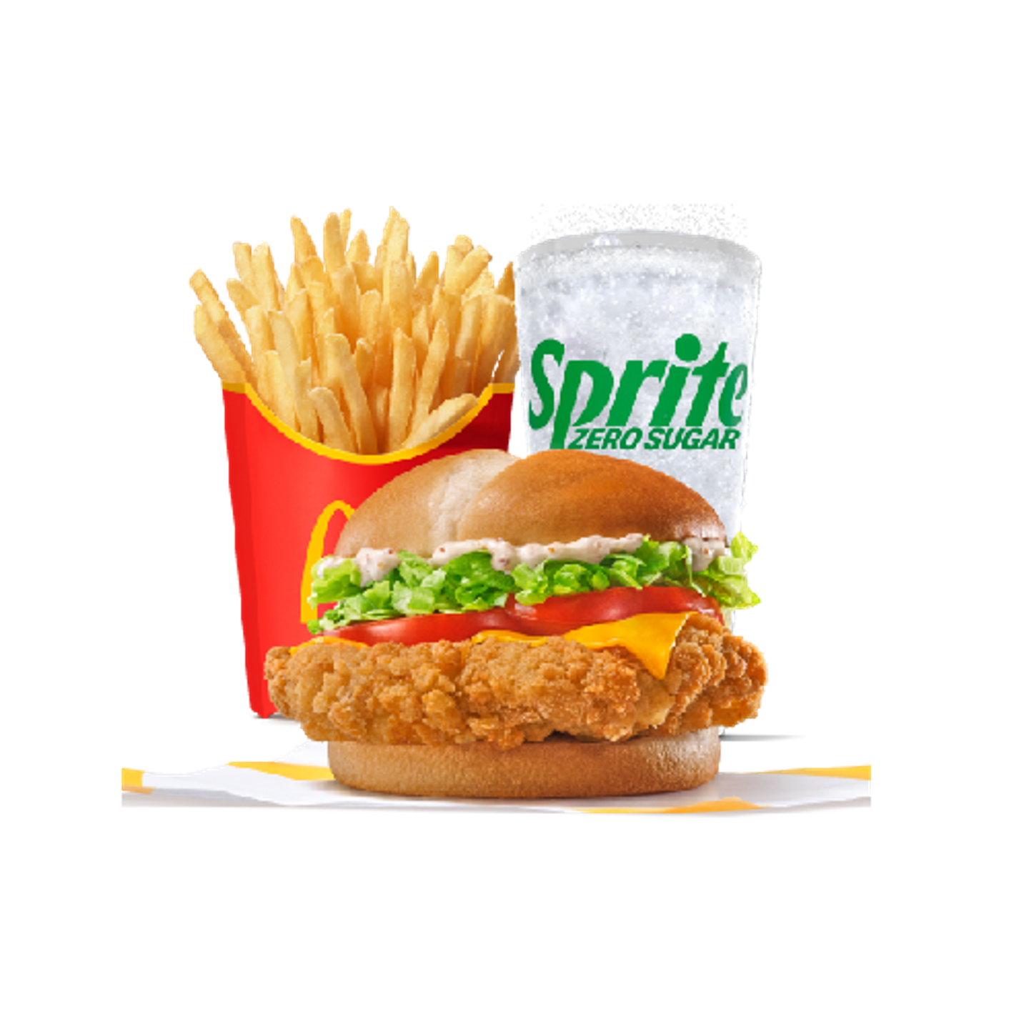 Mc Crispy Chicken Deluxe Meal