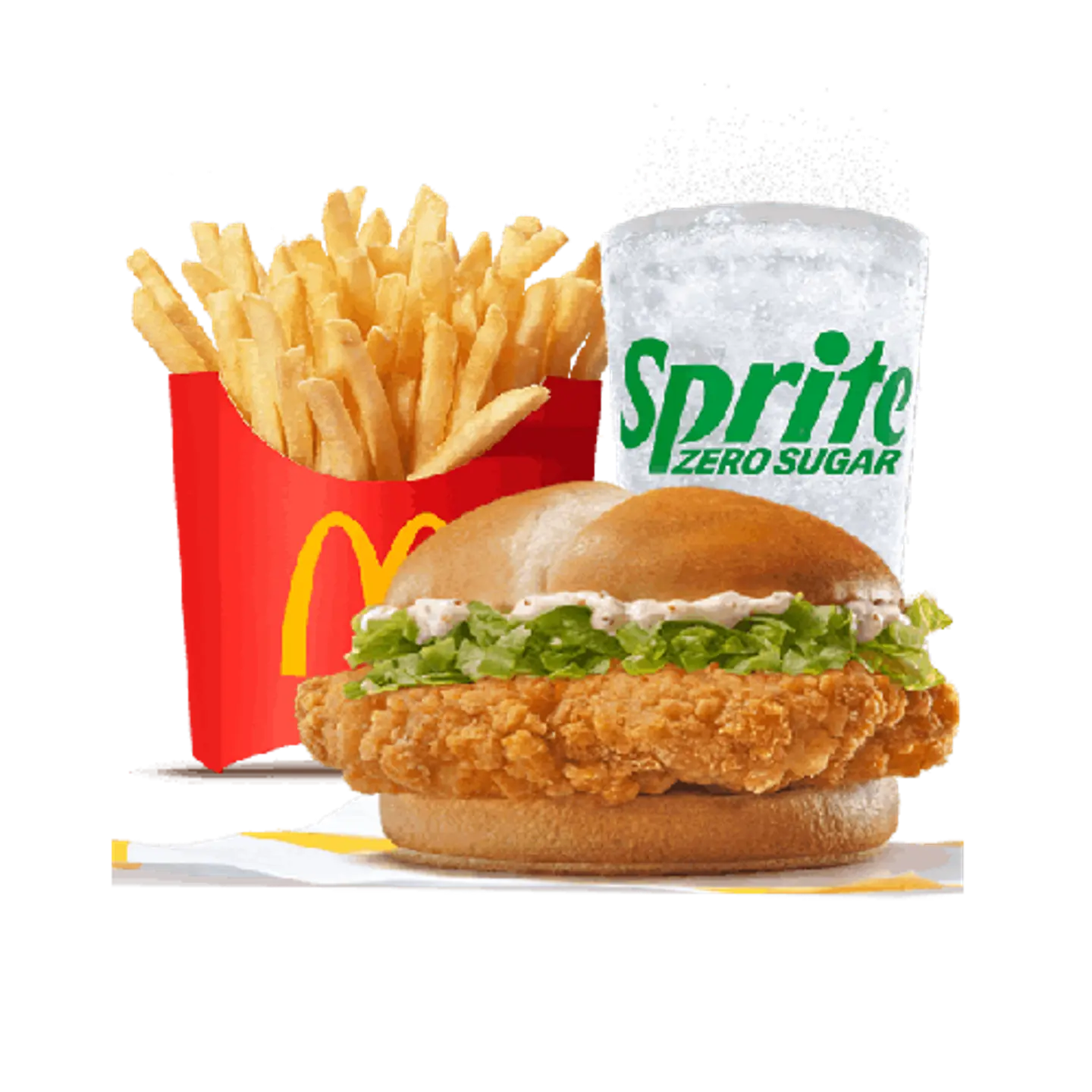 Mc Crispy Chicken Meal - test