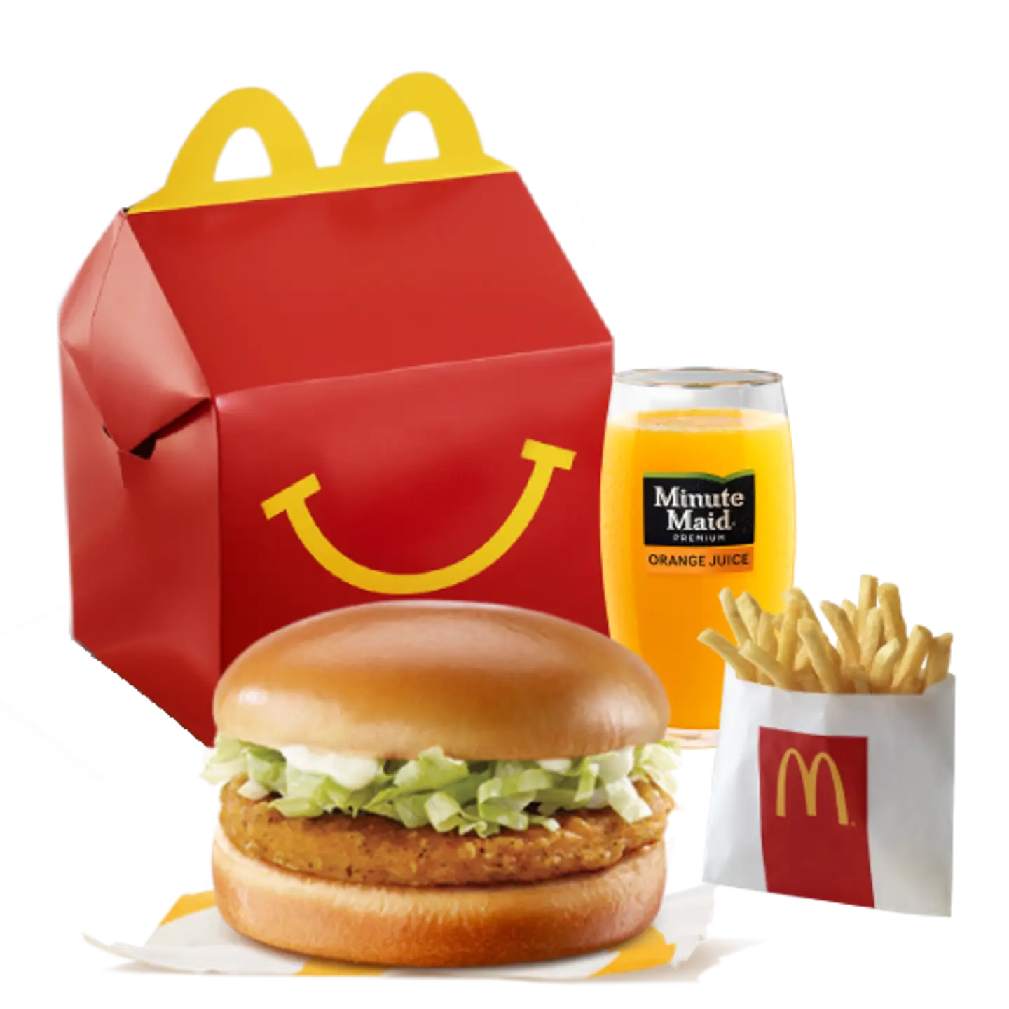 Chickenburger With Fries - test