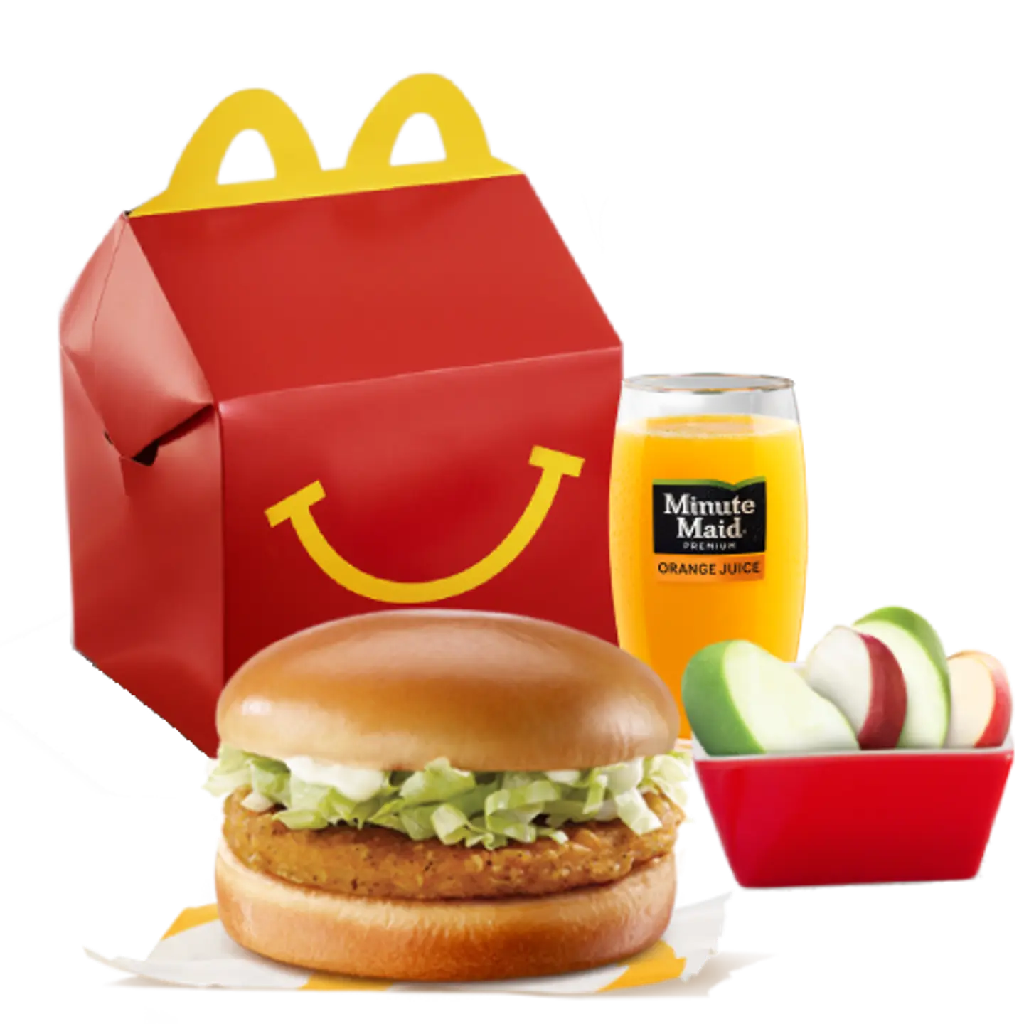 Chickenburger With Apple - test