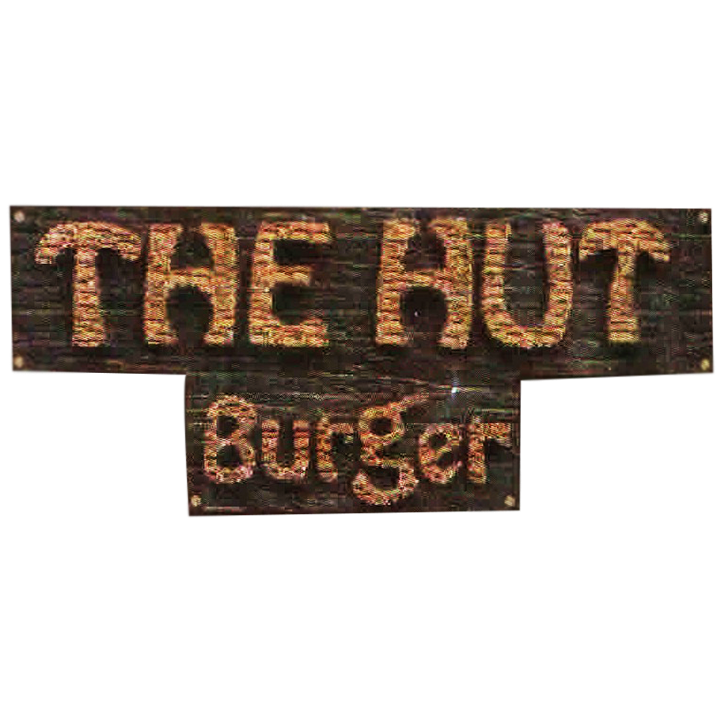The Hut Burger logo