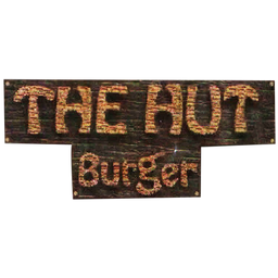 The Hut Burger logo